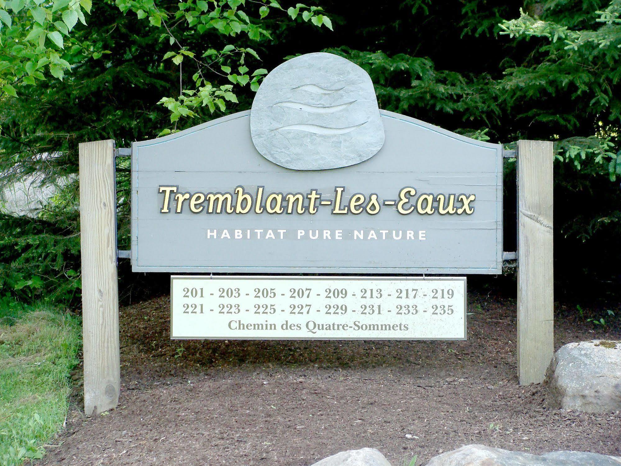 Tremblant Les Eaux - Location Adp Lejlighed Mont-Tremblant Eksteriør billede